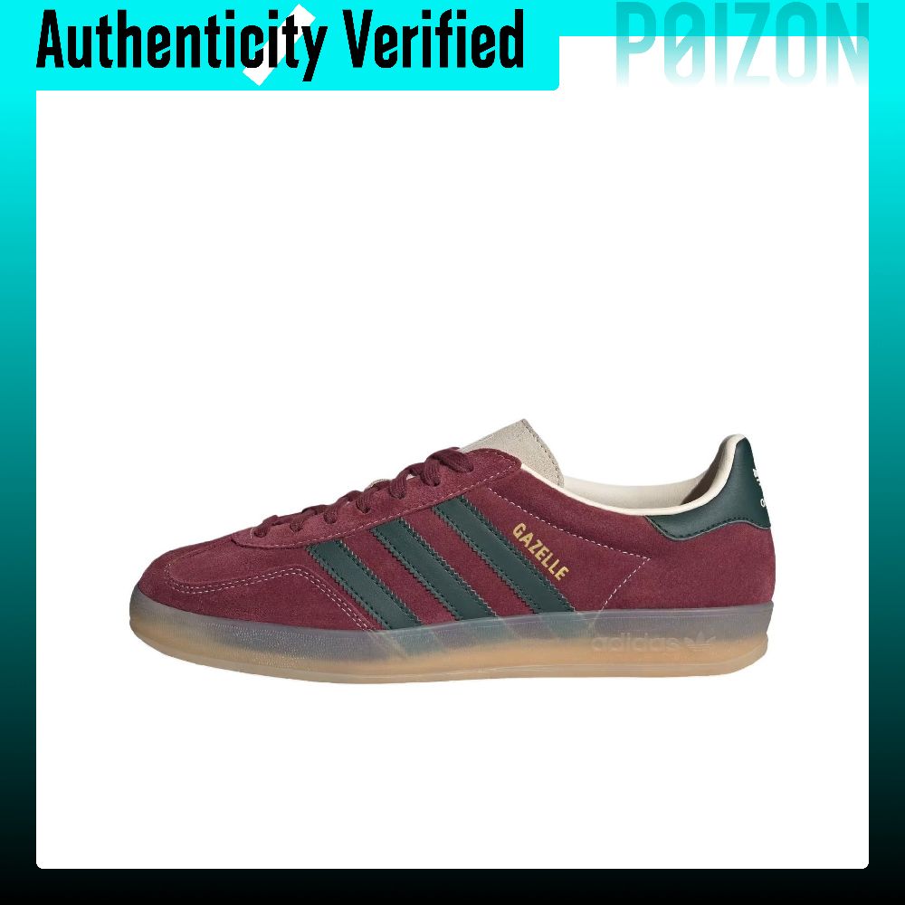 Adidas Shoes Gazelle - อาดิดาส ออริจินัลส์ กาเซลล์ อินดอร์รองเท้าสเก็ตบอร์ดแบบโลว์ท็อป ยูนิเซ็กส์ สีแดง