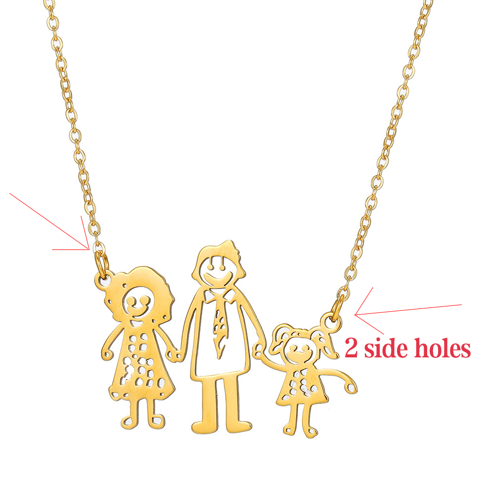 สร้อยคอจี้รูปภาพวาดเด็กแบบ DIY - Birth Flower Necklace บทวิจารณ์และราคา