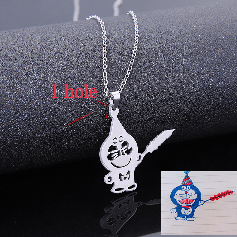 สร้อยคอจี้รูปภาพวาดเด็กแบบ DIY - Birth Flower Necklace บทวิจารณ์และราคา